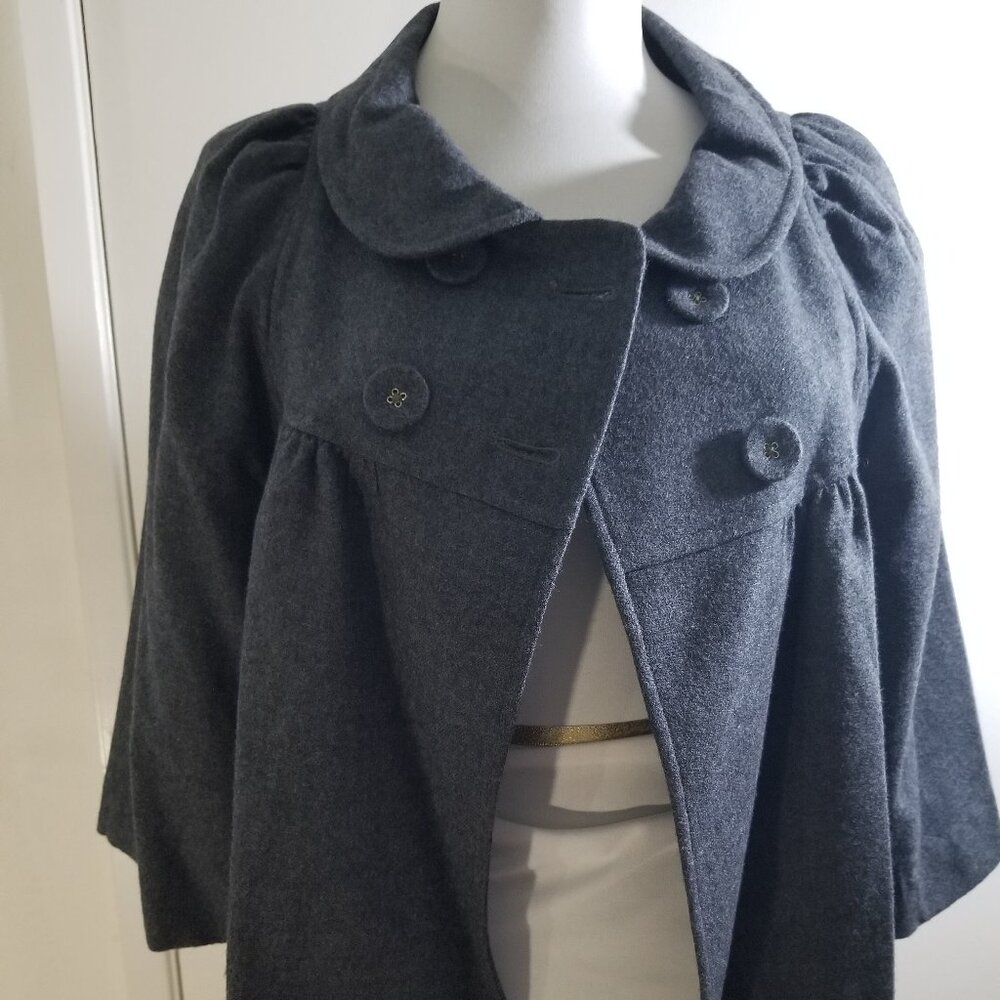 CO-OP Barneys New York Cape in gray, size XS